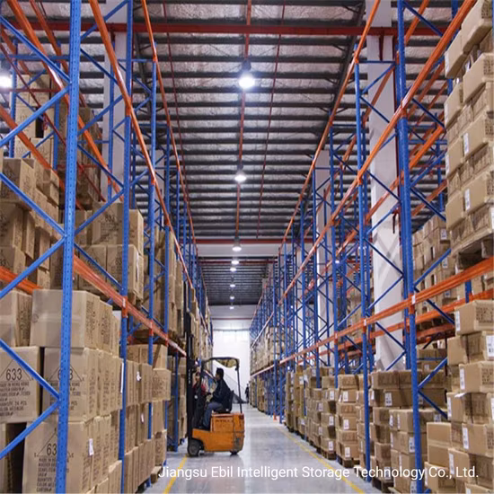Логистическое оборудование Сверхмощный склад для хранения стали Q235 Стойка для хранения поддонов Стойки и стойки балок